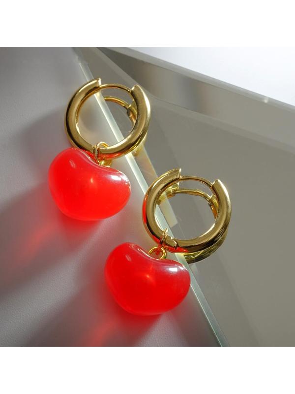 Серьги со съёмным элементом 