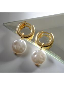 Серьги со съёмным элементом 