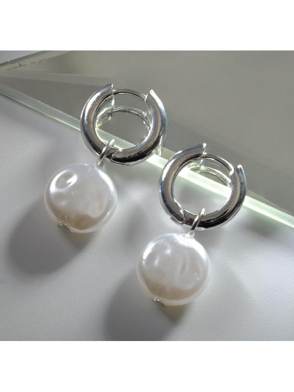 Серьги со съёмным элементом 