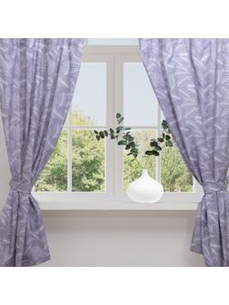 Комплект штор для кухни с подхватами Этель Ease 145х180см-2 шт., 100% п/э