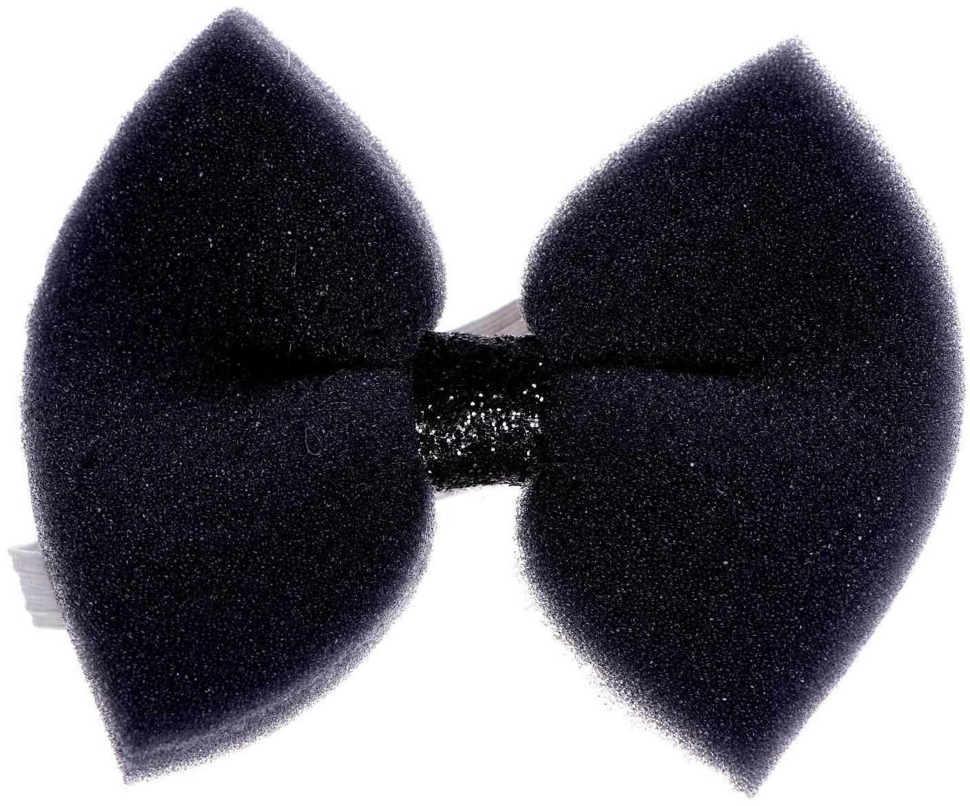 Карнавальная бабочка, цвет чёрный