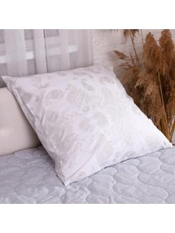 Нижняя наволочка 70х70см на молнии New Silver № 9 , тик 90г/м, пэ70%, хл30%