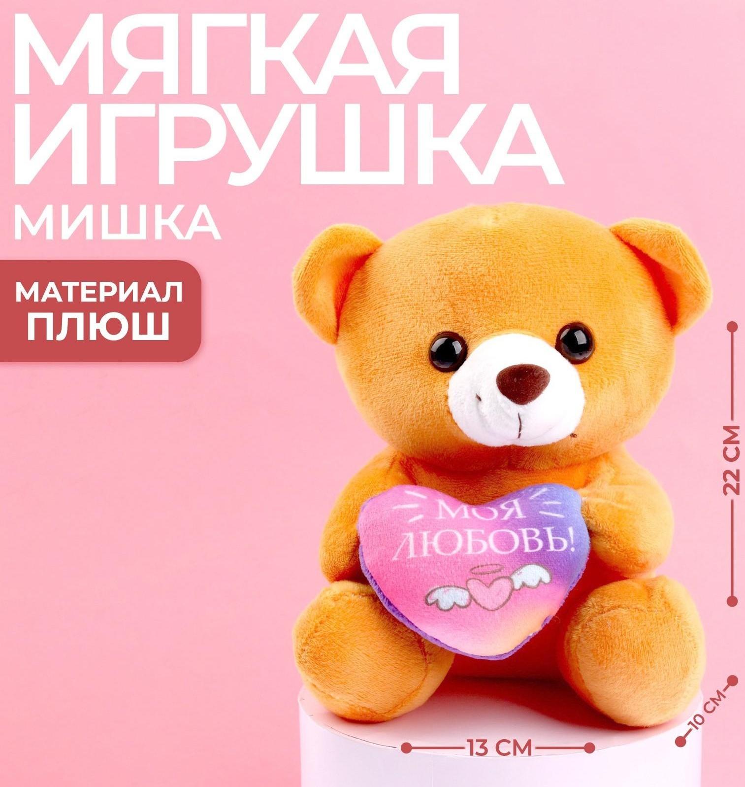 Мягкая игрушка «Моя любовь», 22 см., МИКС