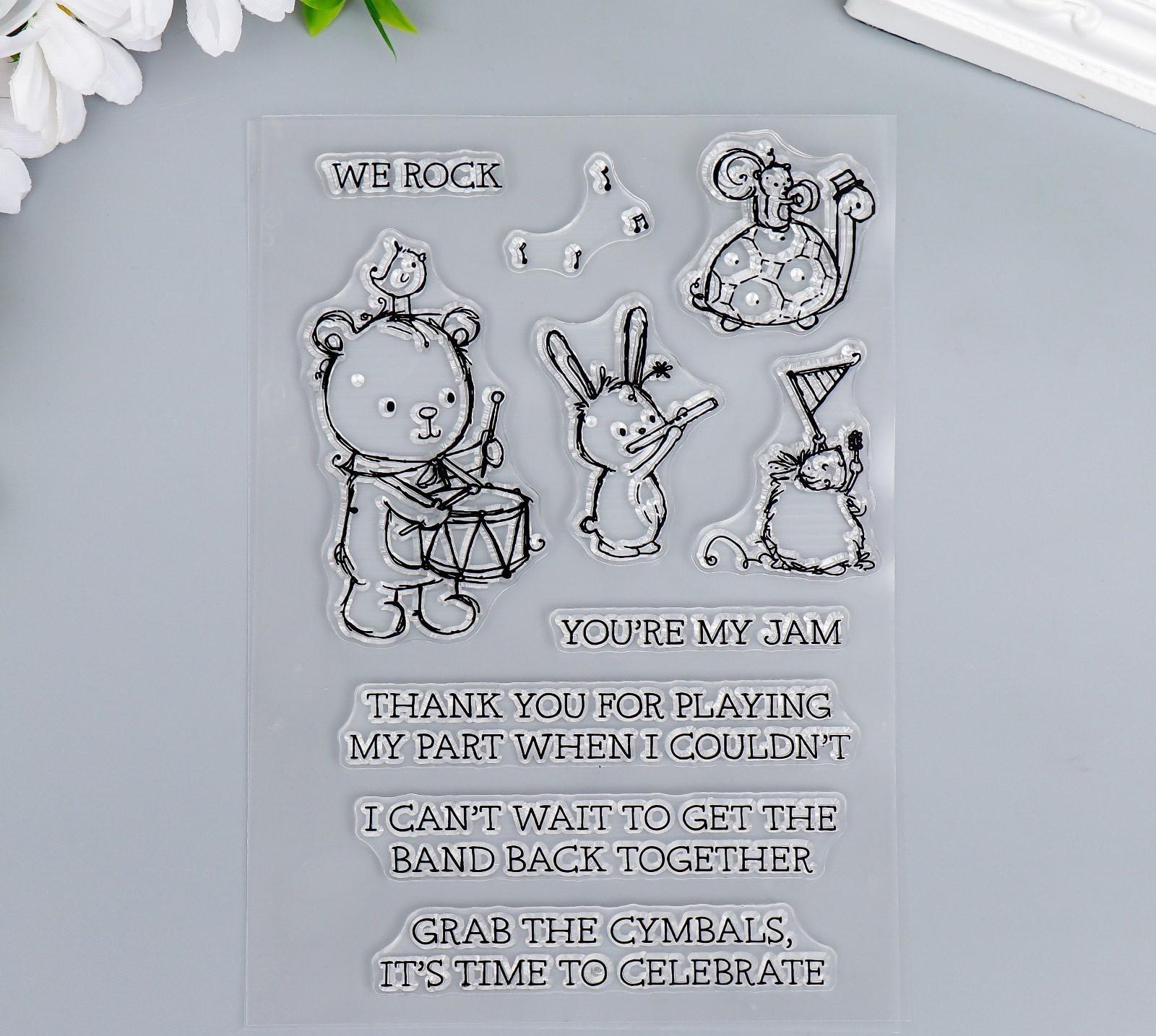 Штамп для творчества силикон 