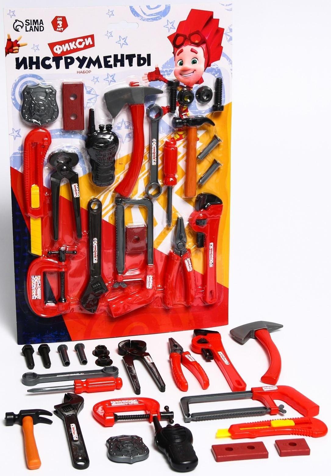 Набор инструментов Фиксики «Фикси Инструменты» 21 предмет