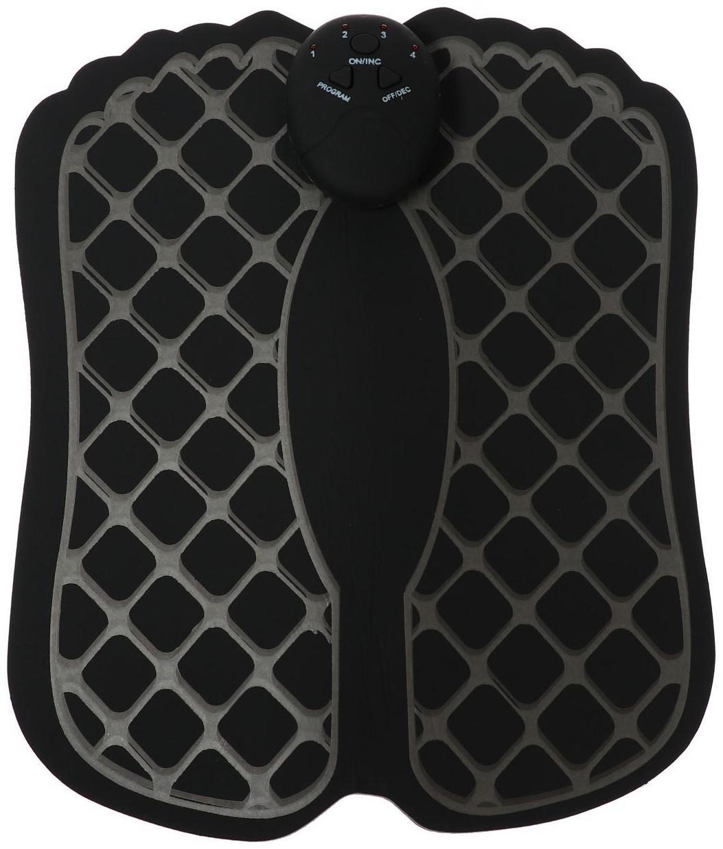 Массажёр для ног Luazon LEM-35, миостимулятор, 6 режимов, 2*ААА (не в компл.)