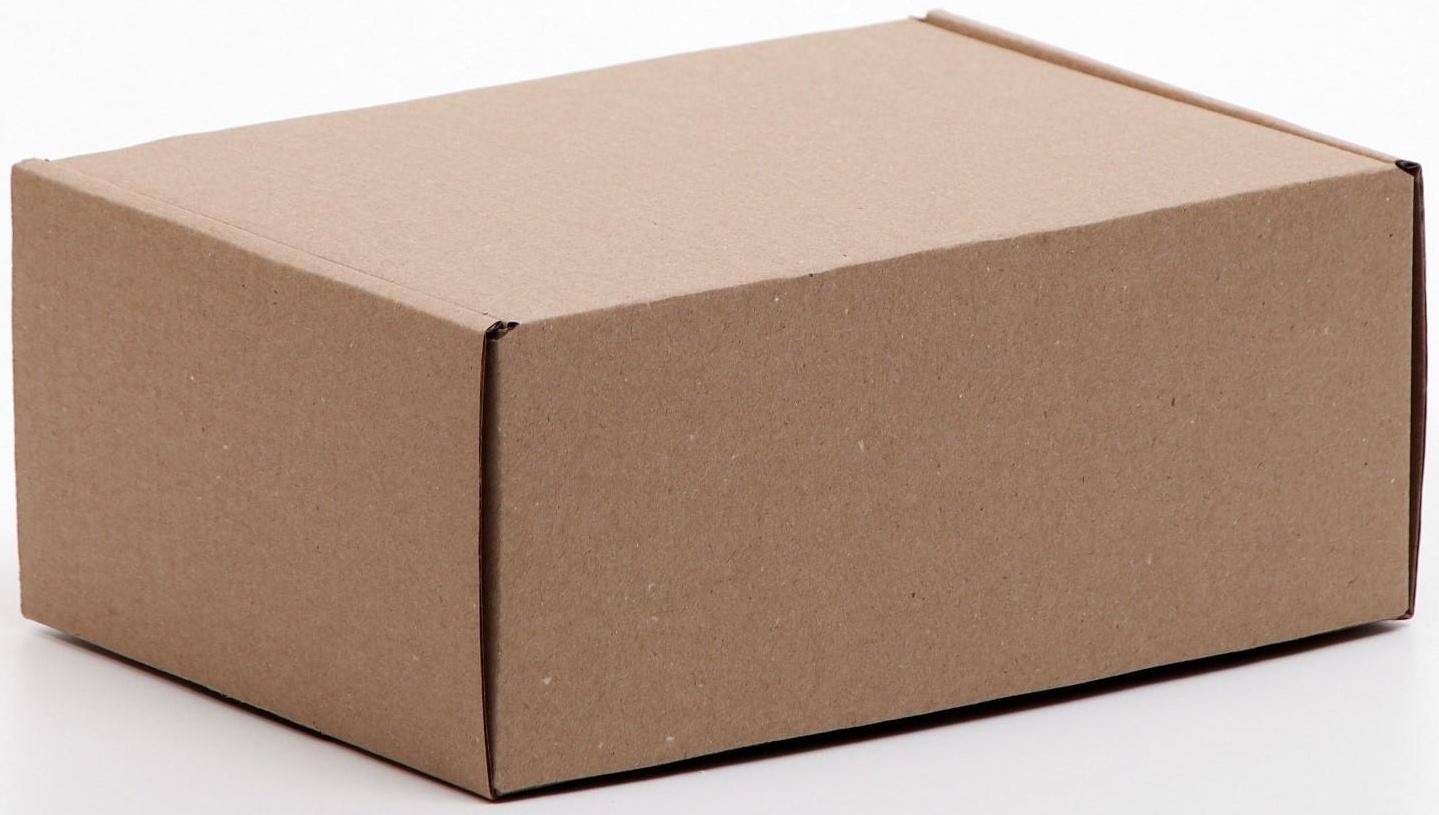 Коробка самосборная, бурая, 22 х 16,5 х 9,5 см