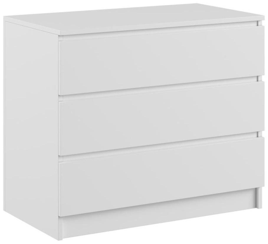 Комод с 3-мя ящиками Бетти, 800х420х775, Белый