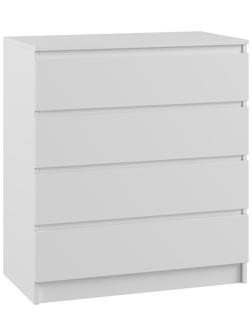 Комод с 4-мя ящиками Мадера, 800х420х1000, Белый