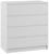 Комод с 4-мя ящиками Мадера, 800х420х1000, Белый