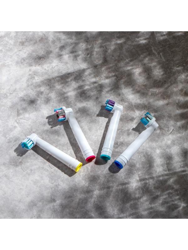 Насадки Luazon LP-006, для электрической зубной щётки Oral B, 4 шт, в наборе