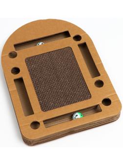 Гофрокогтеточка-комплекс с шариками, 50 x 37 см