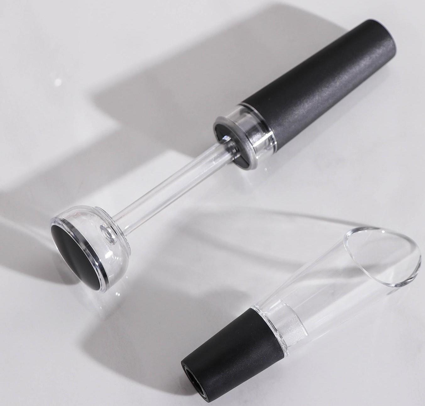 Набор для вина Soha, штопор электрический, аэратор, пробка