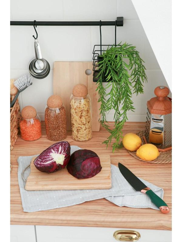 Нож Доляна «Эсмиральда», шеф, лезвие 20 см, цвет зелёный