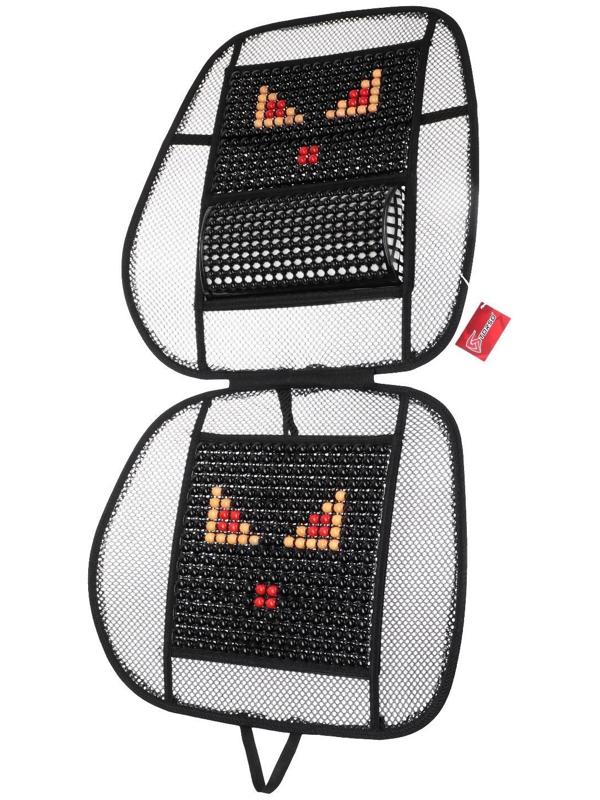 Накидка-массажер TORSO, 102×50 см, бамбук, массажная вставка поясницы