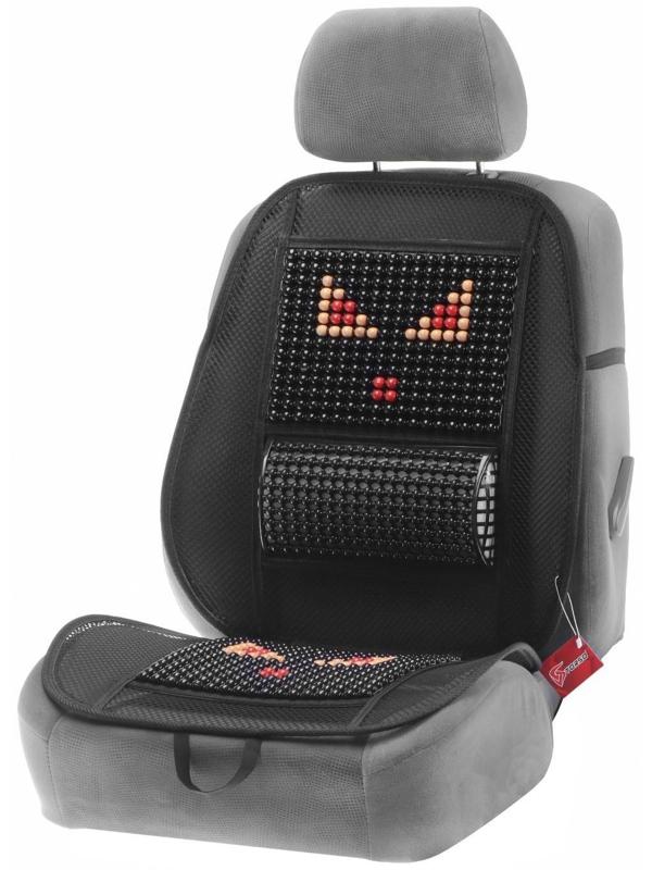 Накидка-массажер TORSO, 102×50 см, бамбук, массажная вставка поясницы