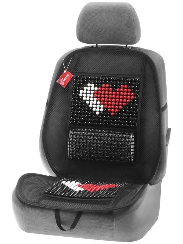 Накидка-массажер TORSO, 102×50 см, бамбук, массажная вставка поясницы