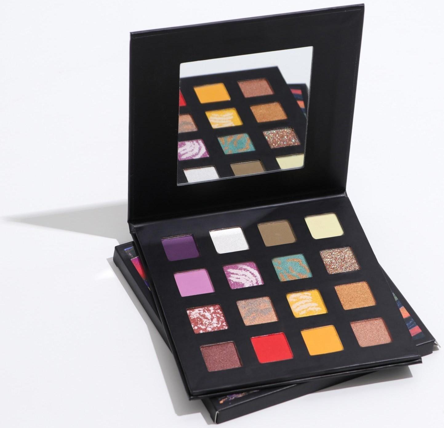 Палетка теней для век, 16 цветов