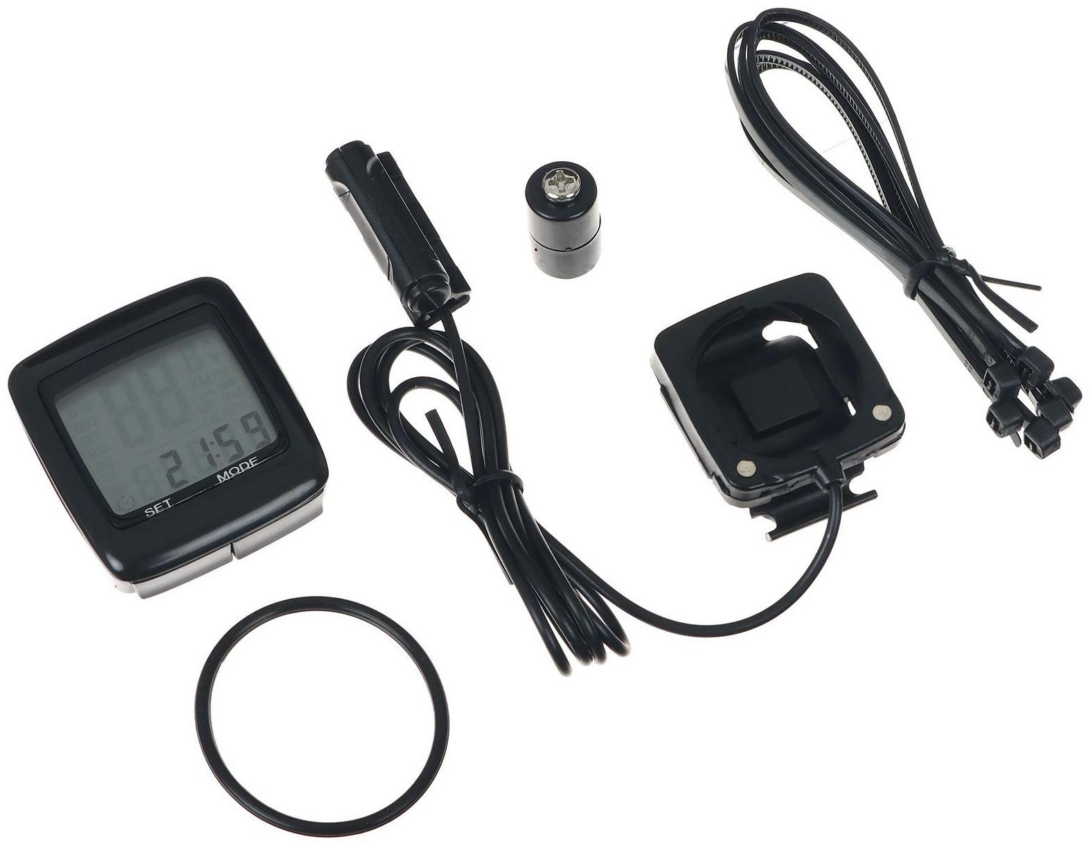 Велокомпьютер 22 функция, проводной SD-201A