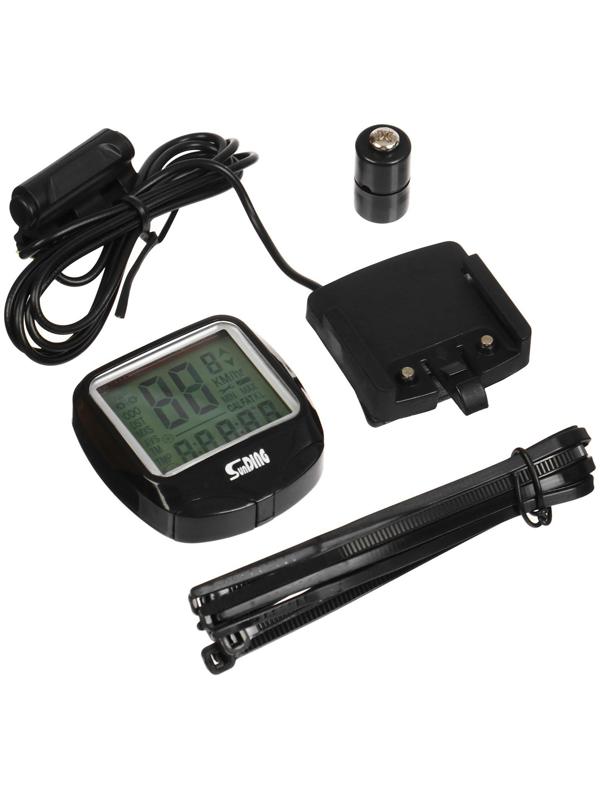 Велокомпьютер 23 функции, проводной SD-568AE