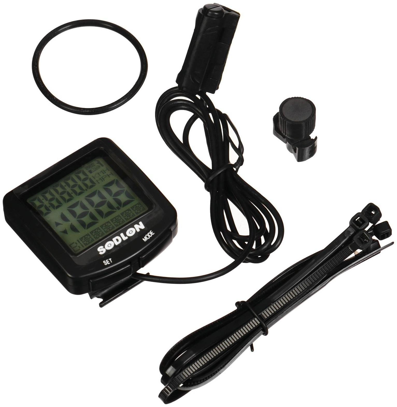 Велокомпьютер 30 функция, проводной SD-571