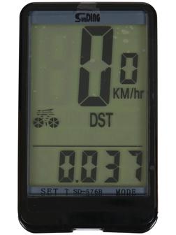 Велокомпьютер 17 функций, проводной SD-576B