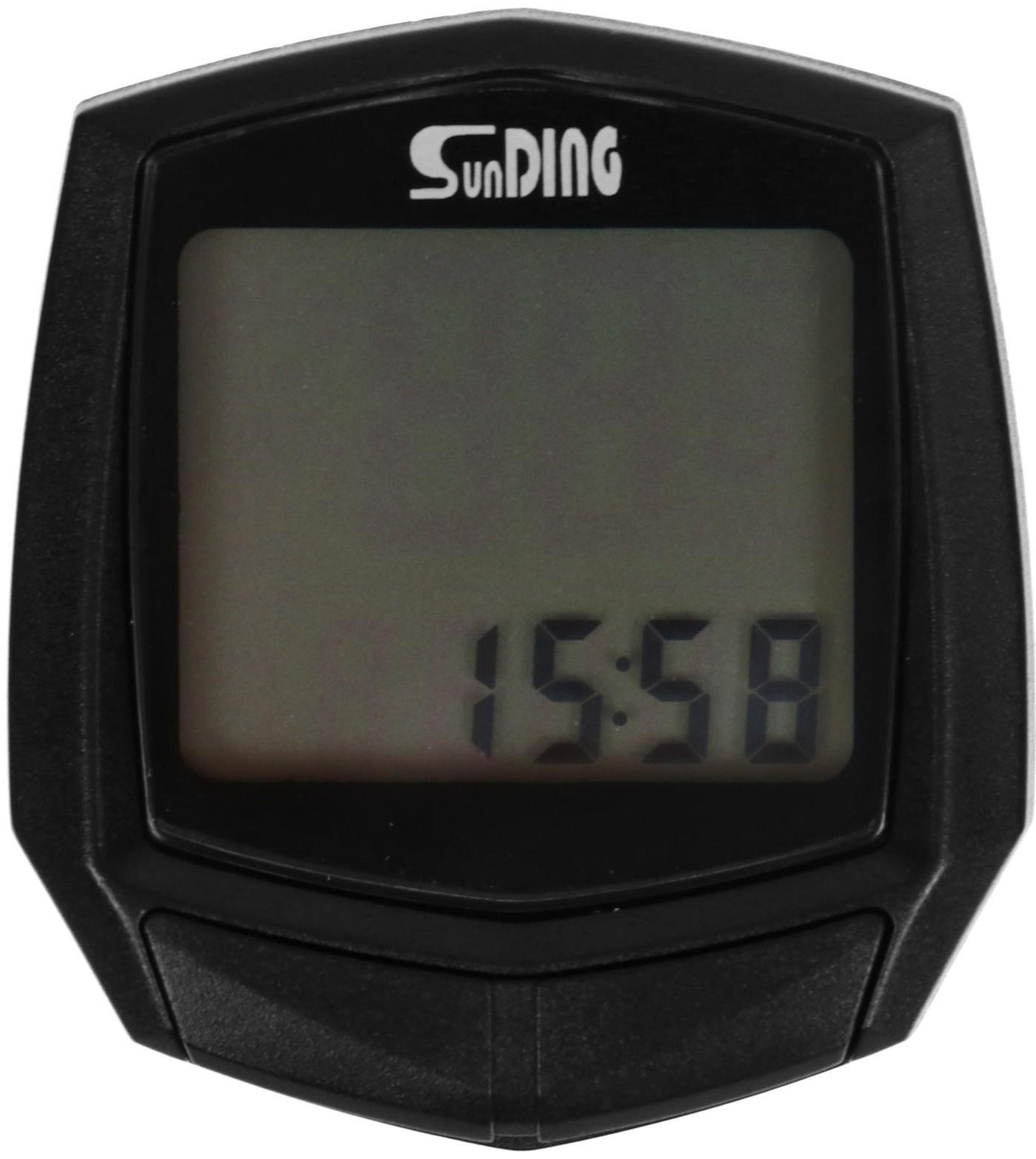 Велокомпьютер 15 функций, проводной SD-581