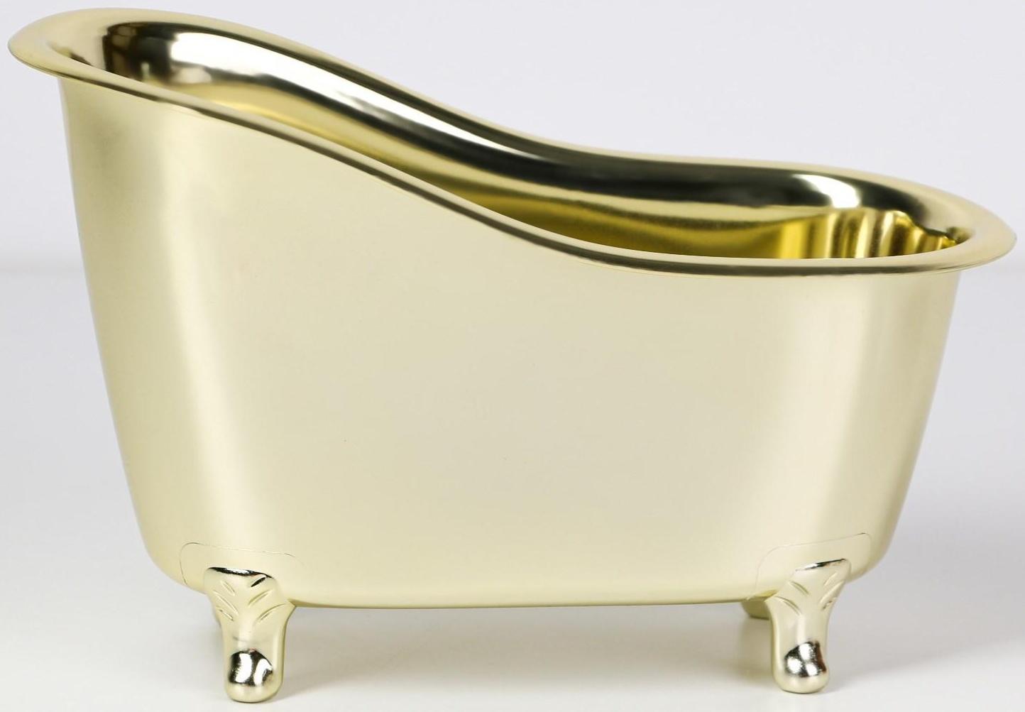 Ванна декоративная «Золото»,19,5 х 10 х 12,5 см