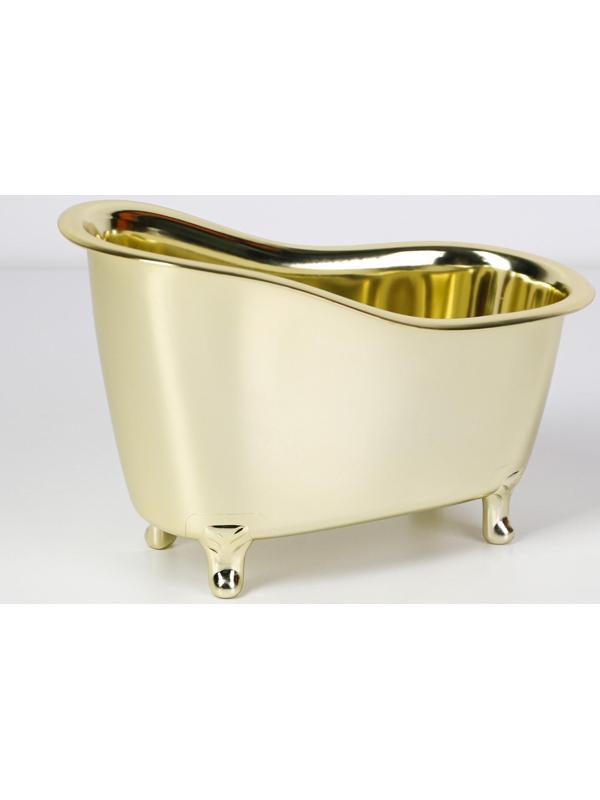 Ванна декоративная «Золото»,19,5 х 10 х 12,5 см