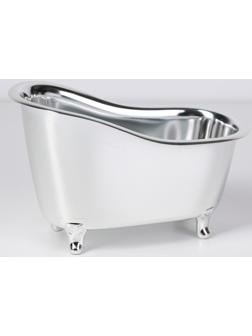 Ванна декоративная «Серебро», 19,5 х 10 х 12,5 см