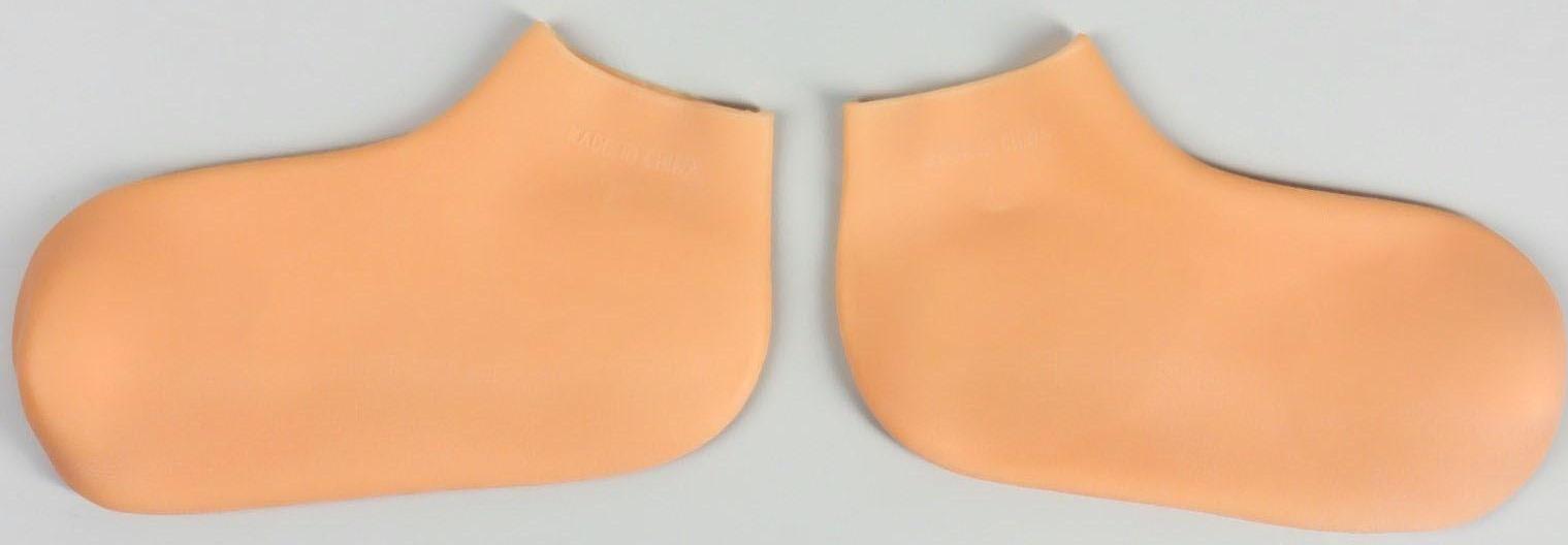 Носочки для педикюра, силиконовые, 20,7 × 10 см, размер L