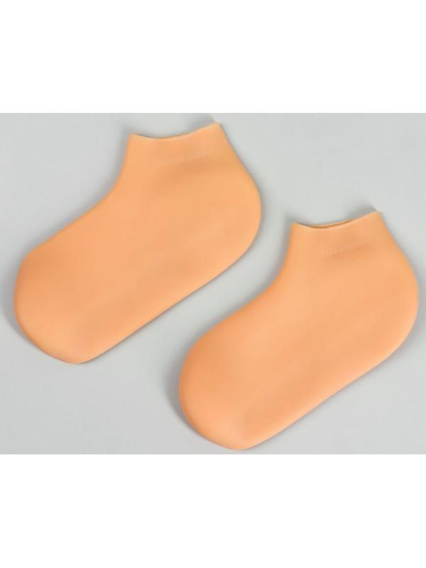 Носочки для педикюра, силиконовые, 20,7 × 10 см, размер L