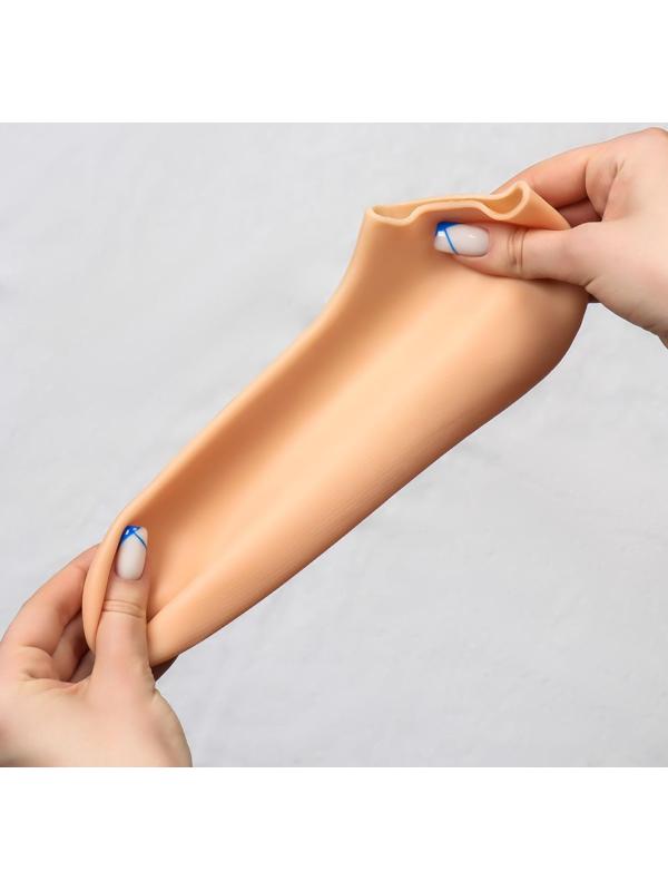 Носочки для педикюра, силиконовые, 20,7 × 10 см, размер L