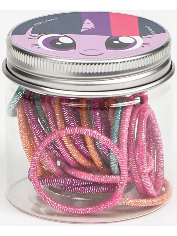 Набор резинок для волос в банке 