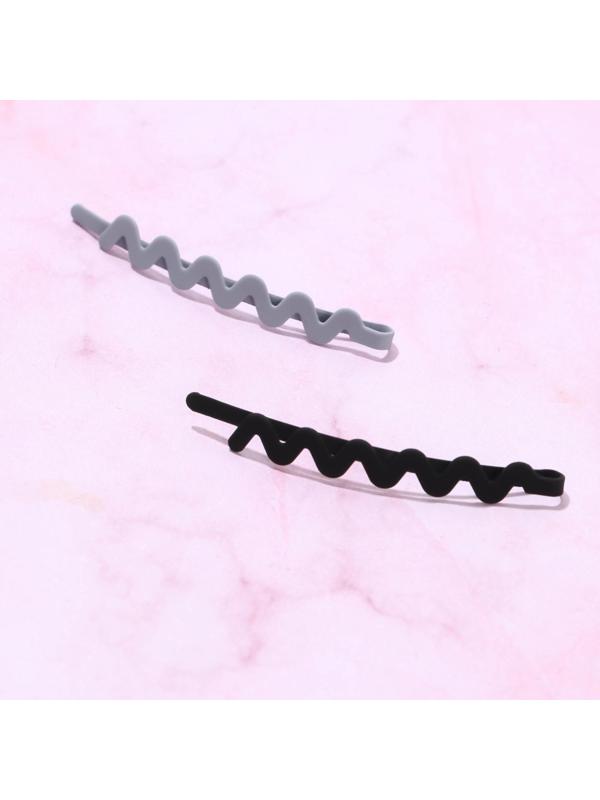 Открытка-валентинка с заколками для волос «For you with love»