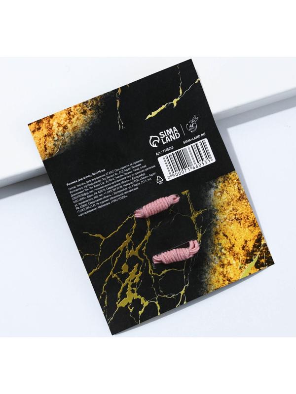 Резинки бант для волос «Will beauty», 2 шт.