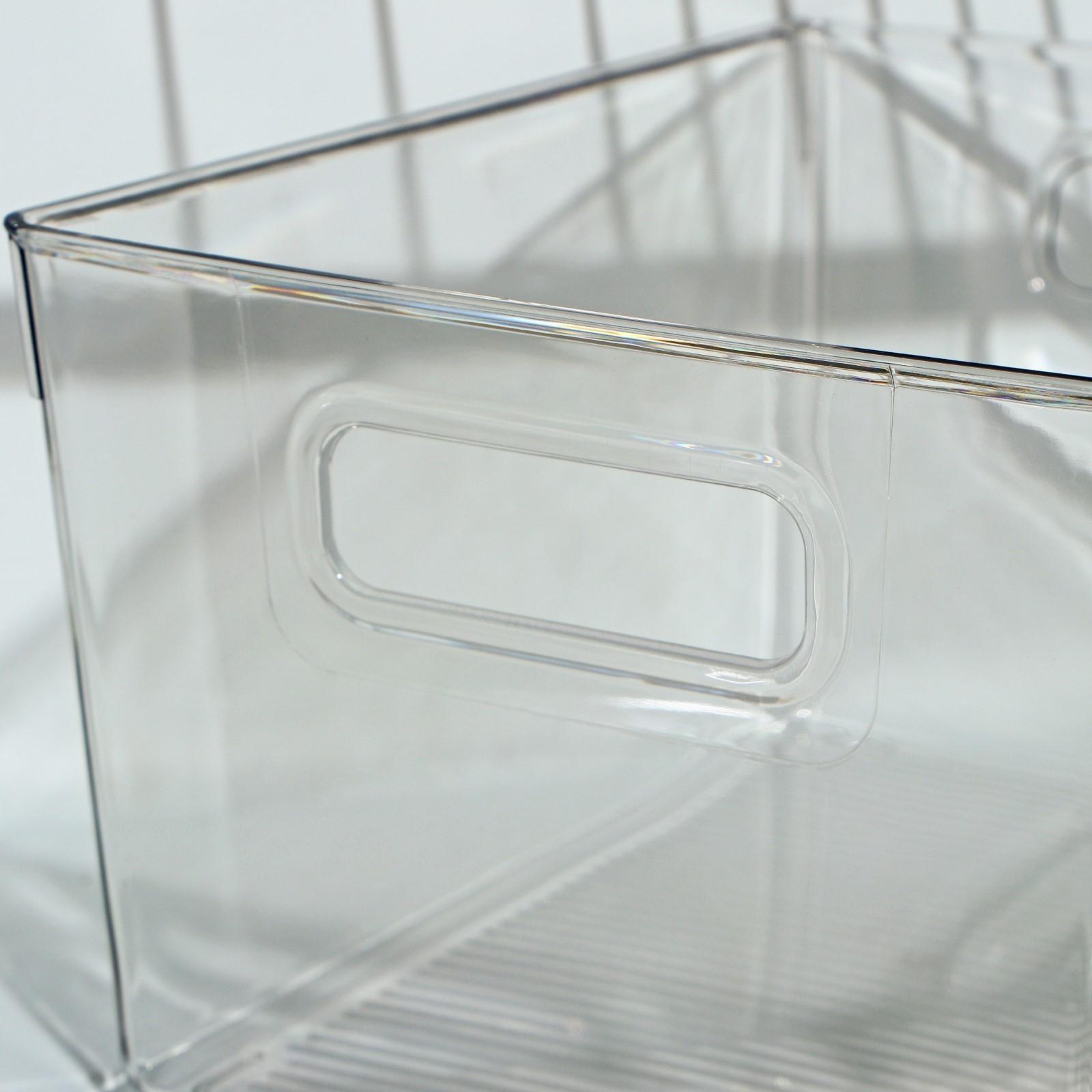 Контейнер для холодильника RICCO, 29×20,5×15,5 см, цвет прозрачный