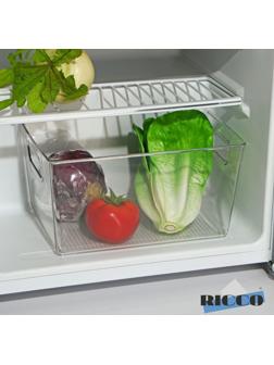 Контейнер для холодильника RICCO, 29×20,5×15,5 см, цвет прозрачный