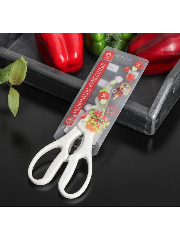 Ножницы кухонные Доляна «Ринго», цвет МИКС