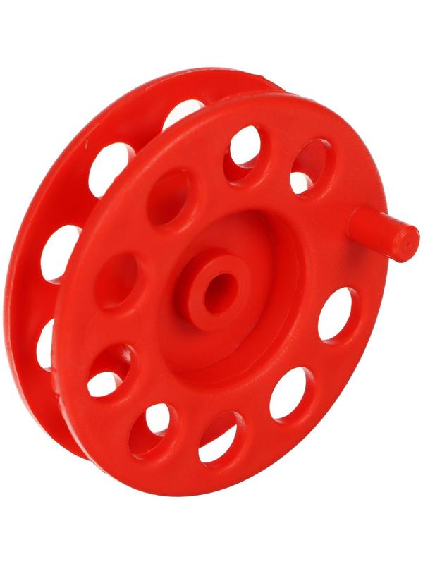 Катушка на жерлицу d=60 мм, цвет красный