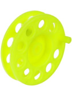 Катушка на жерлицу d=60 мм, цвет жёлтый