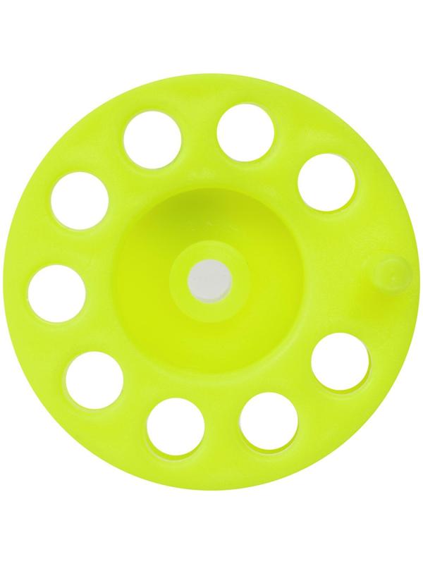 Катушка на жерлицу d=60 мм, цвет жёлтый