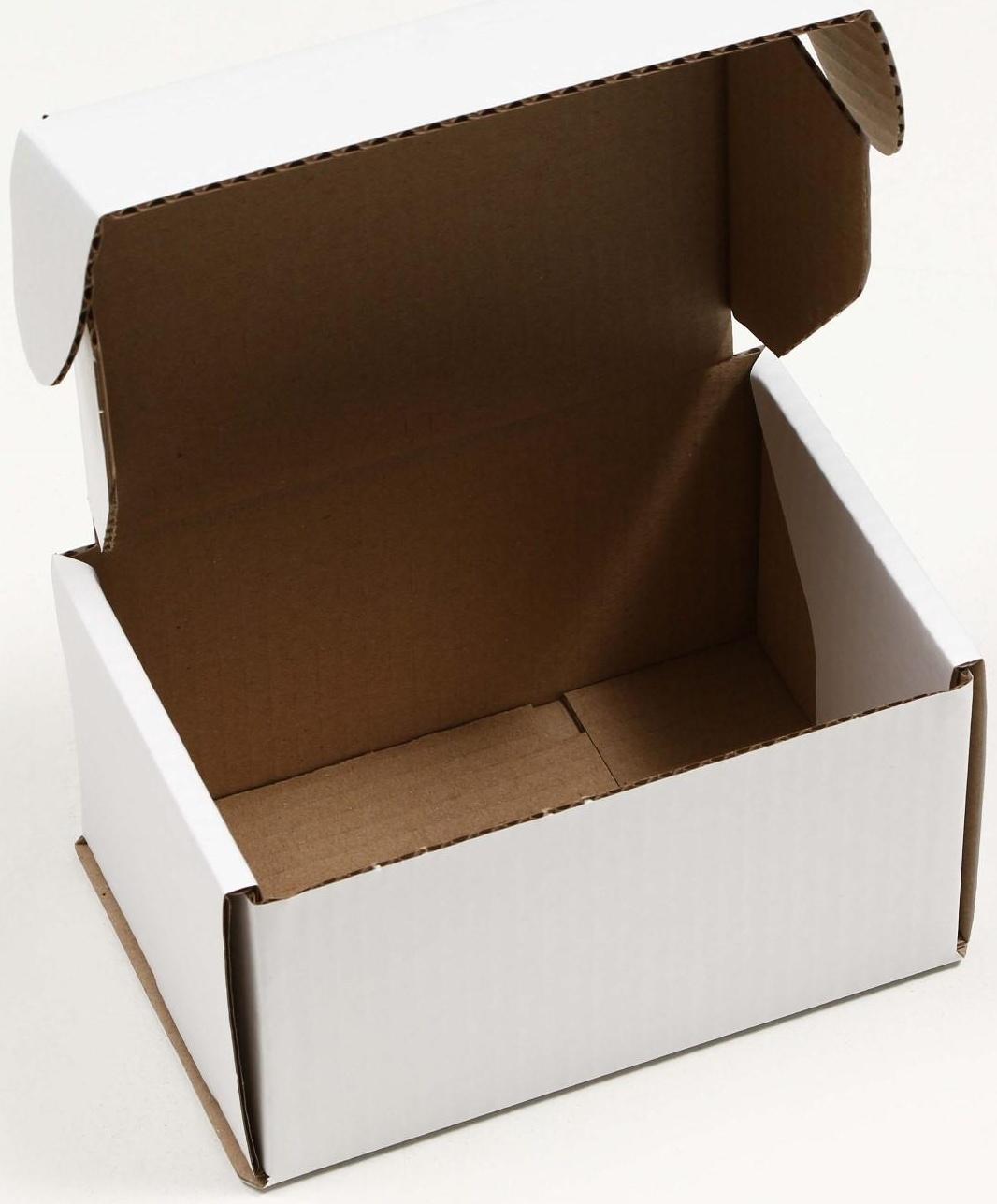 Коробка самосборная, белая, 17 x 12 x 10 см