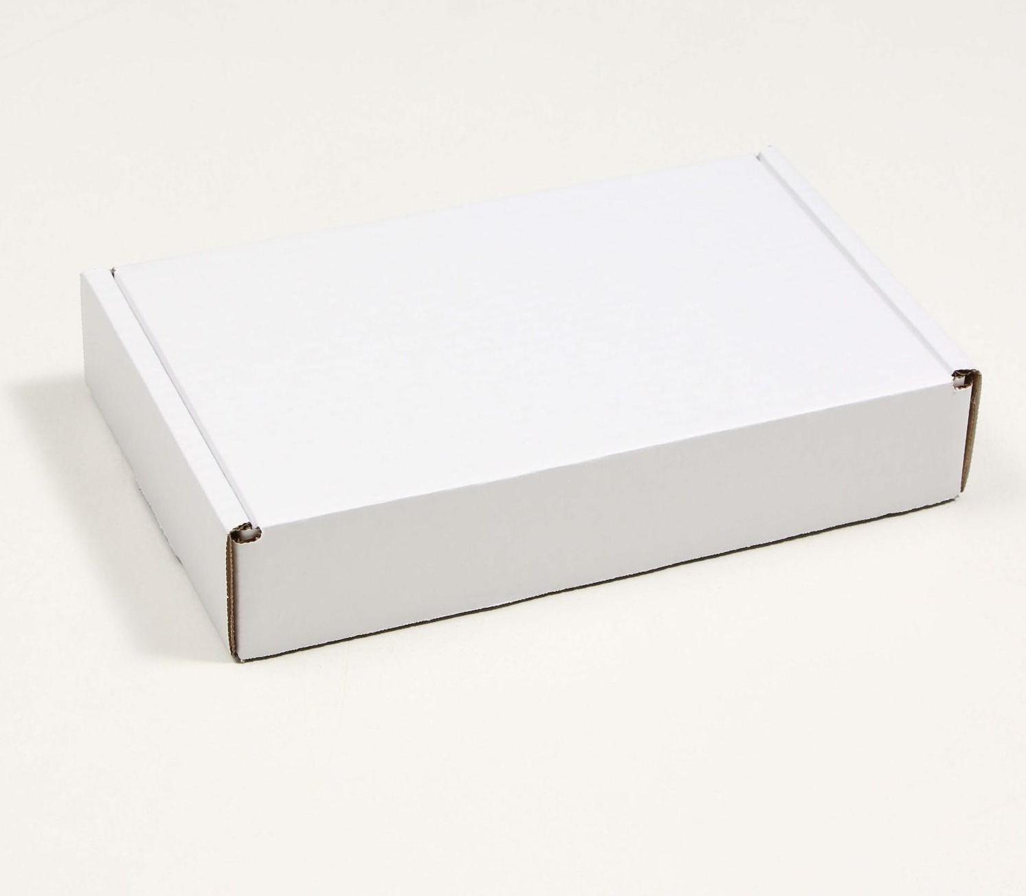 Коробка самосборная, белая, 26,5 x 16,5 x 5 см