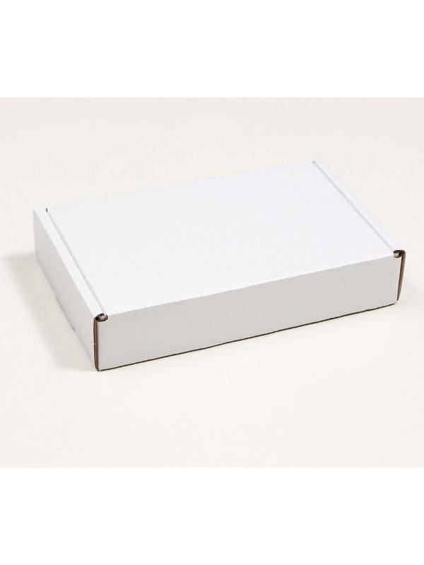 Коробка самосборная, белая, 26,5 x 16,5 x 5 см