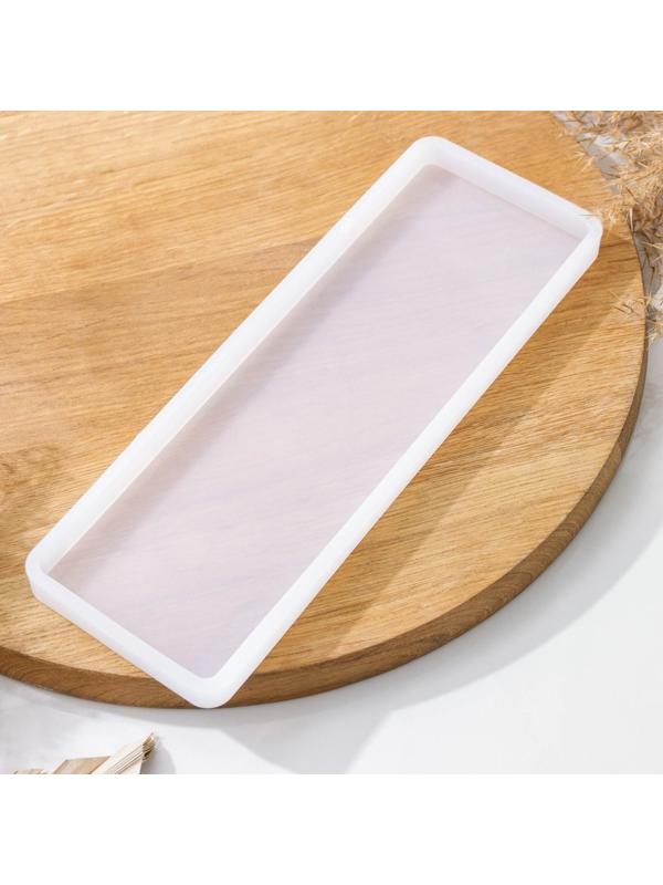 Молд «Прямоугольник», 26×9,5×1,1 см, цвет прозрачный