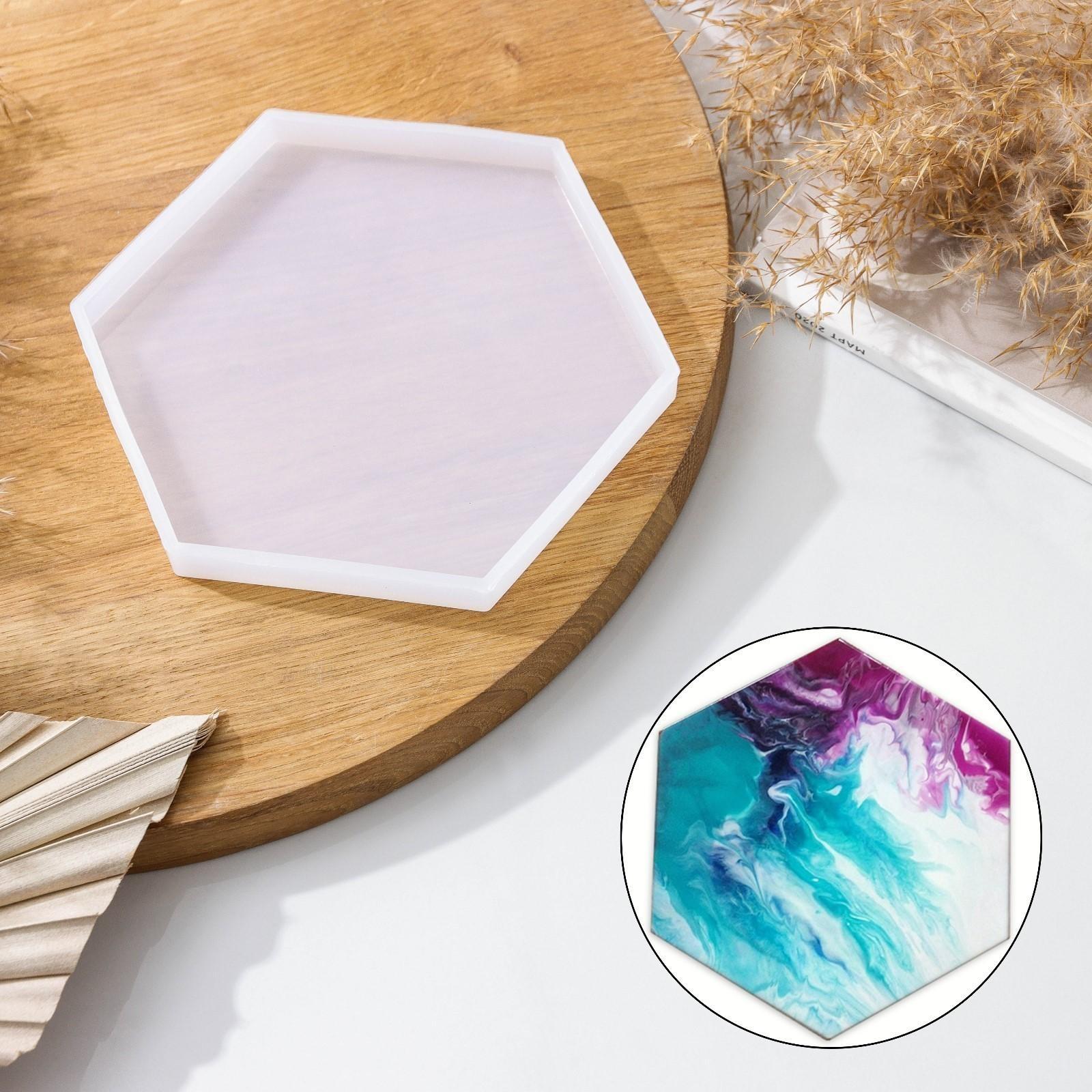 Молд «Шестиугольник», 16×14×1,2 см, цвет прозрачный