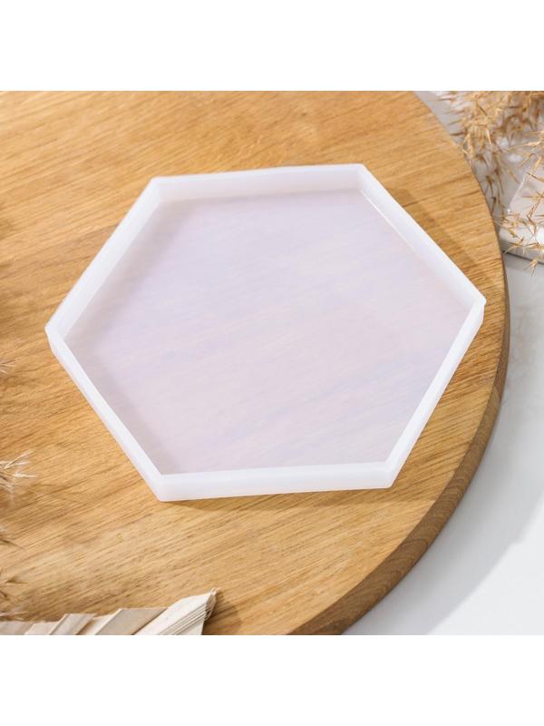 Молд «Шестиугольник», 16×14×1,2 см, цвет прозрачный