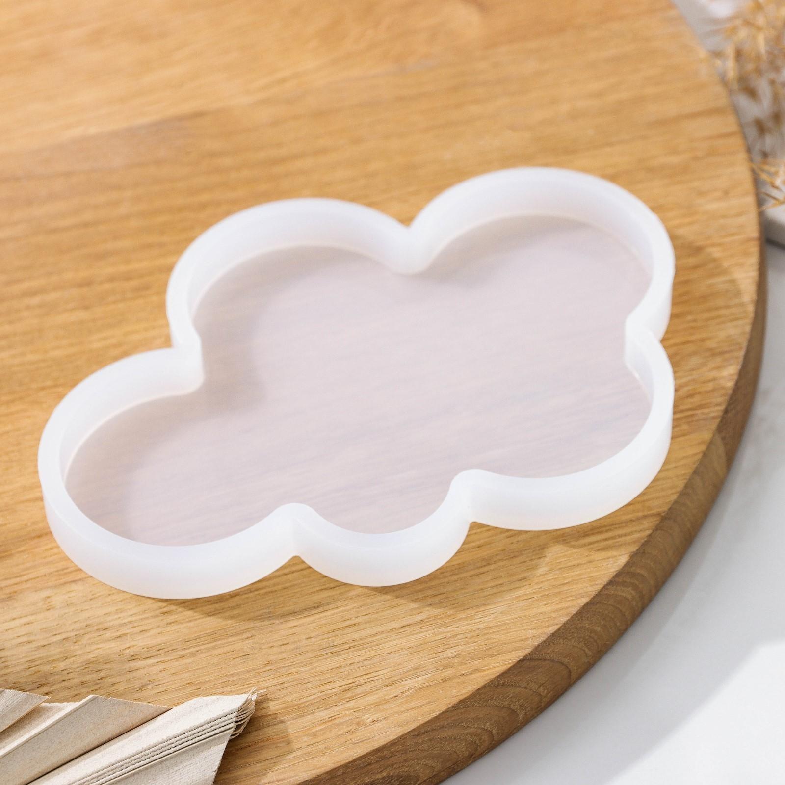 Молд «Облачко», 15×10,5×1,1 см, цвет прозрачный