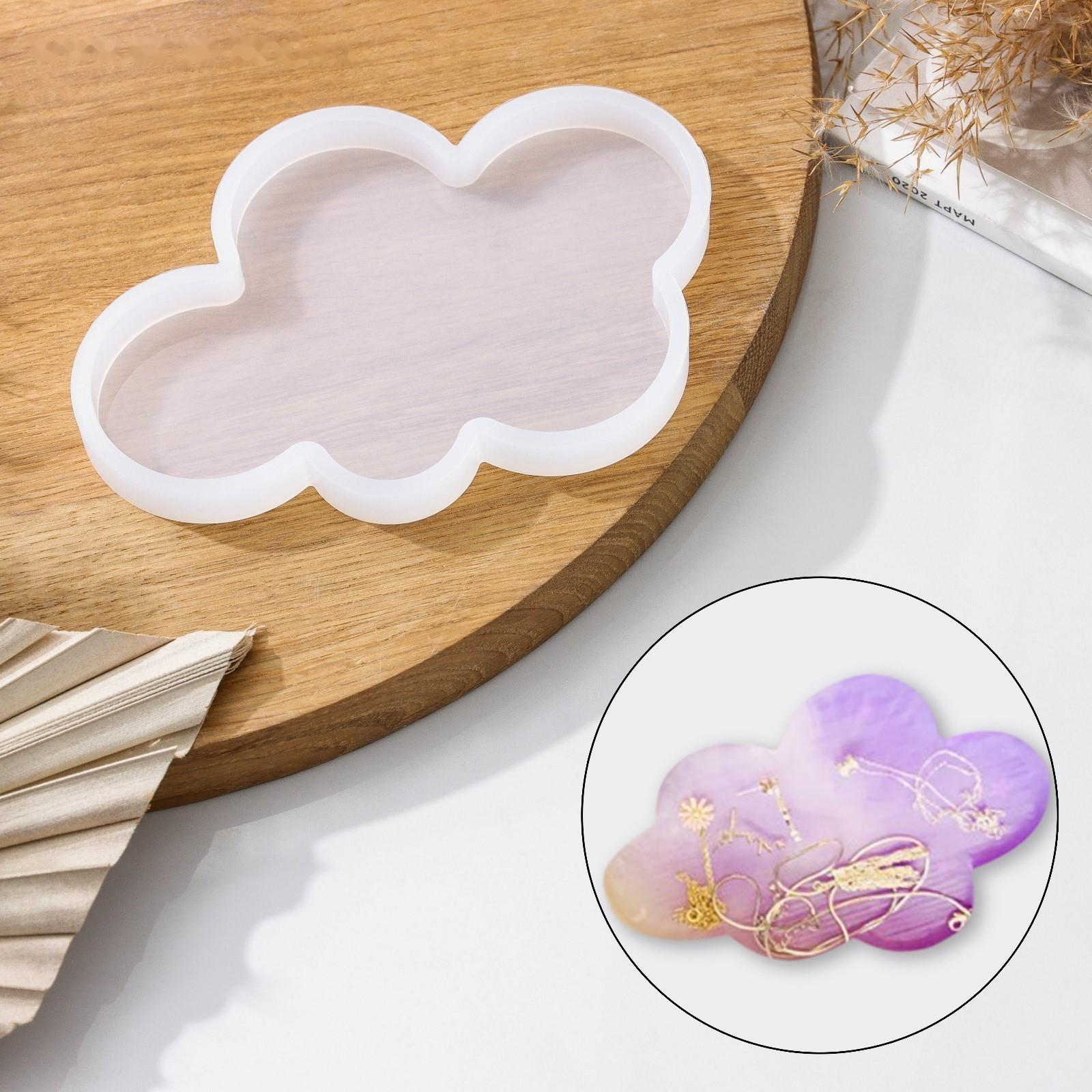 Молд «Облачко», 15×10,5×1,1 см, цвет прозрачный